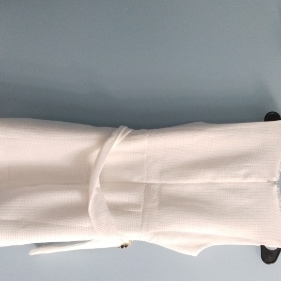 NWOT Jealous Tomato White Textured Mini Dress Size Medium - Picture 5 of 5